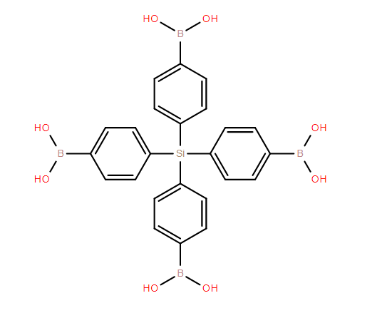 Tetrakis[(4-dihydroxyboryl)phenyl]silane