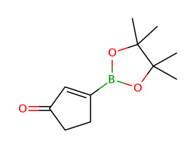 3-(4,4,5,5-四甲基-1,3,2-二氧杂环戊硼烷-2-基)环戊-2-烯-1-酮