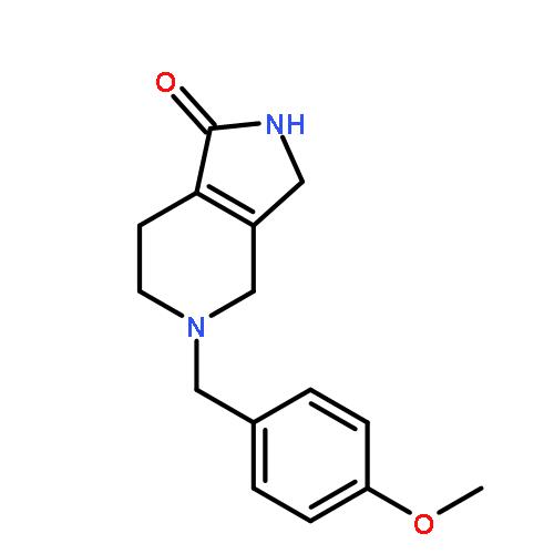 5-(4-methoxybenzyl)-2,3,4,5,6,7-hexahydro-1H-pyrrolo[3,4-c]pyridin-1-one