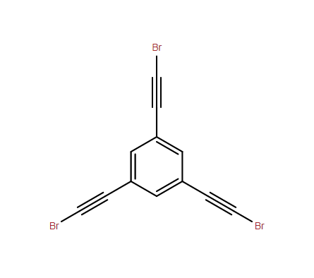 1,3,5-三(溴炔基)苯