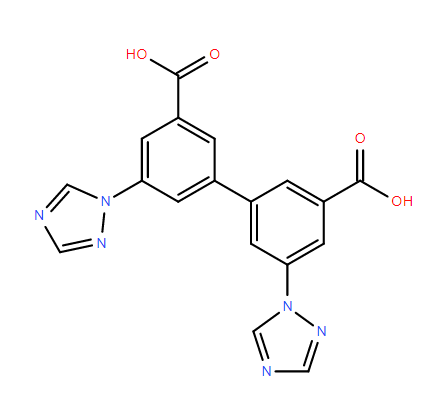 5,5'-二(1H-1,2,4-三唑-1-基)-[1,1'-联苯] -3,3'-二羧酸