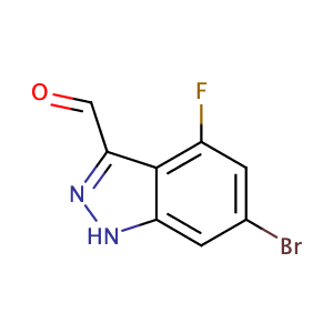 6-溴-4-氟-1H-吲唑-3-甲醛