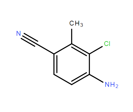 4-氨基-3-氯-2-甲基苯腈