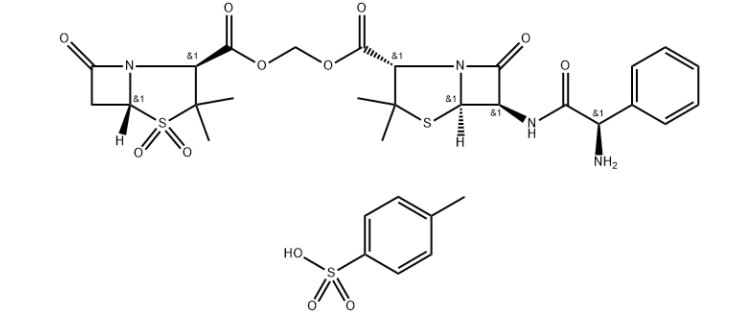对甲苯磺酸舒他西林；83105-70-8