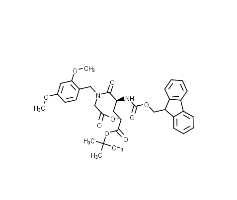 2-[(2S)-5-(tert-butoxy)-N-[(2,4-dimethoxyphenyl)methyl]-2-({[(9H-fluoren-9-yl)methoxy]carbonyl}amino)-5-oxopentanamido]acetic acid