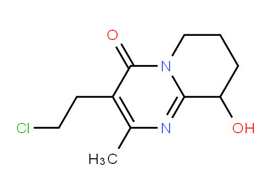 3-(2-氯乙基)-6,7,8,9-四氢-9-羟基-2-甲基-4H-吡啶并[1,2-a]嘧啶-4-酮