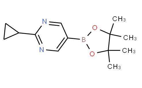 2-环丙基-5-(4,4,5,5-四甲基-1,3,2-二氧硼杂环戊烷-2-基)嘧啶