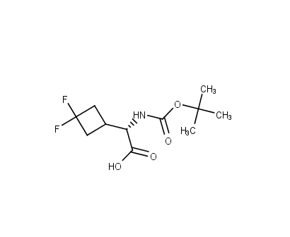 (2S)-2-{[(tert-butoxy)carbonyl]amino}-2-(3,3-difluorocyclobutyl)acetic acid