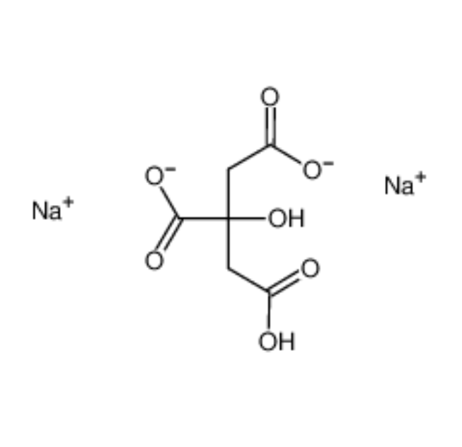 柠檬酸二钠盐；144-33-2