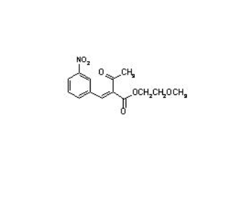 3-硝基苯叉基乙酰乙酸甲氧乙酯