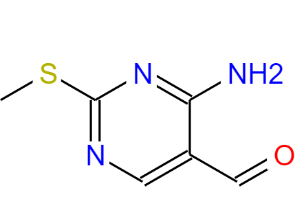 4-氨基-2-甲巯基嘧啶-5-甲醛