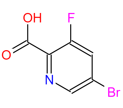 5-溴-3-氟吡啶-2-羧酸