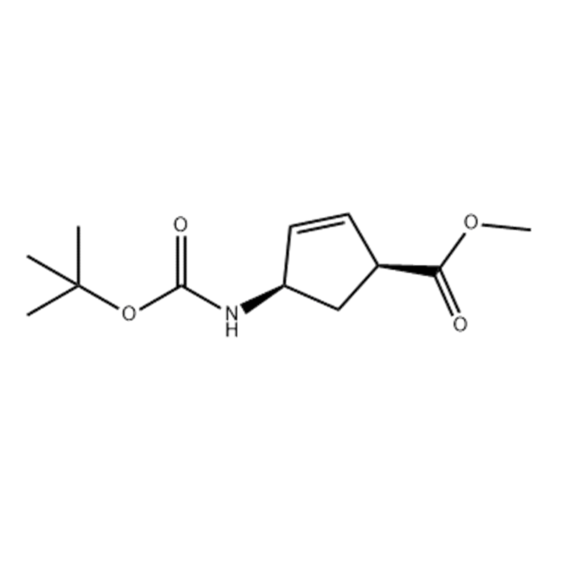  (1S,4R)-4 -(叔丁氧羰基氨基)-环戊-2-烯基-1-甲酸甲酯