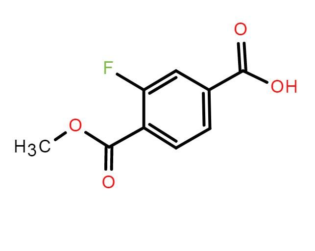 3-氟-4-(甲氧基羰基)苯甲酸
