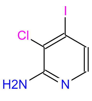 3-氯-4-碘-2-吡啶胺