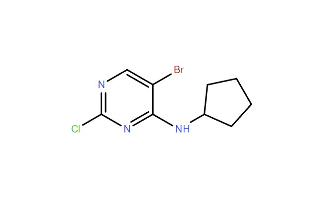 5-溴-2-氯-N-环戊胺嘧啶-4胺