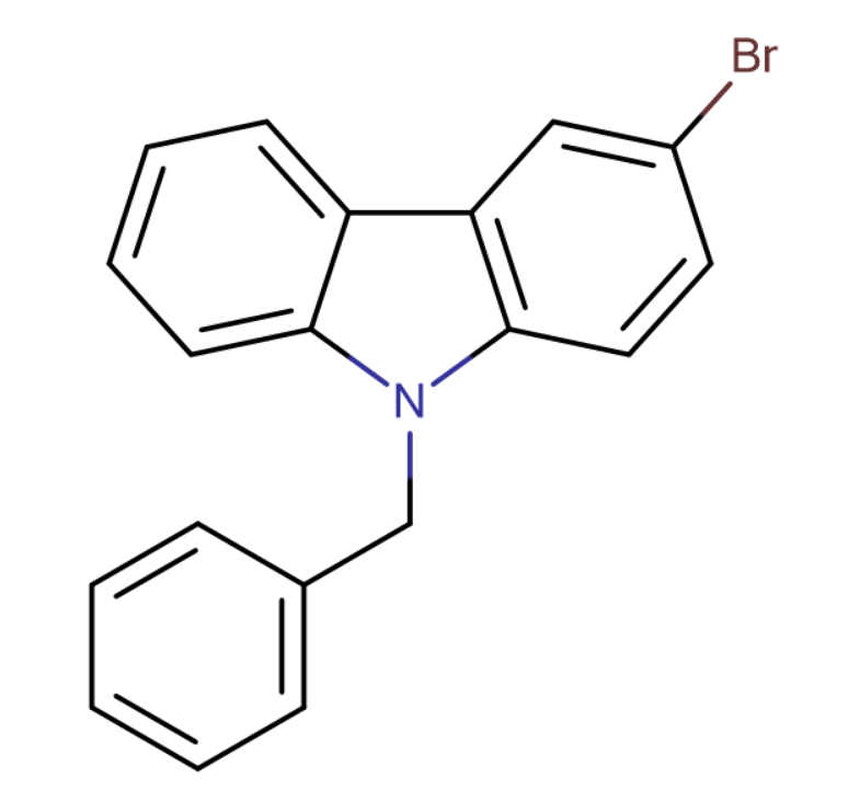 9-苄基-3-溴-9H-咔唑