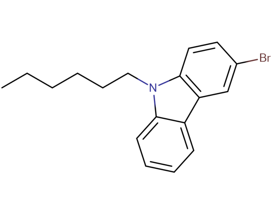 3-溴-9-己基-9H-咔唑