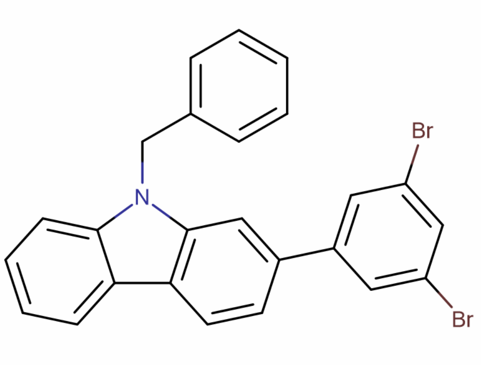 2-(3,5-二溴苯基)-9-苯基咔唑