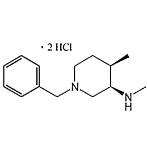 (3R,4R)-N,4-二甲基-1-(苯基甲基)-3-哌啶胺盐酸盐