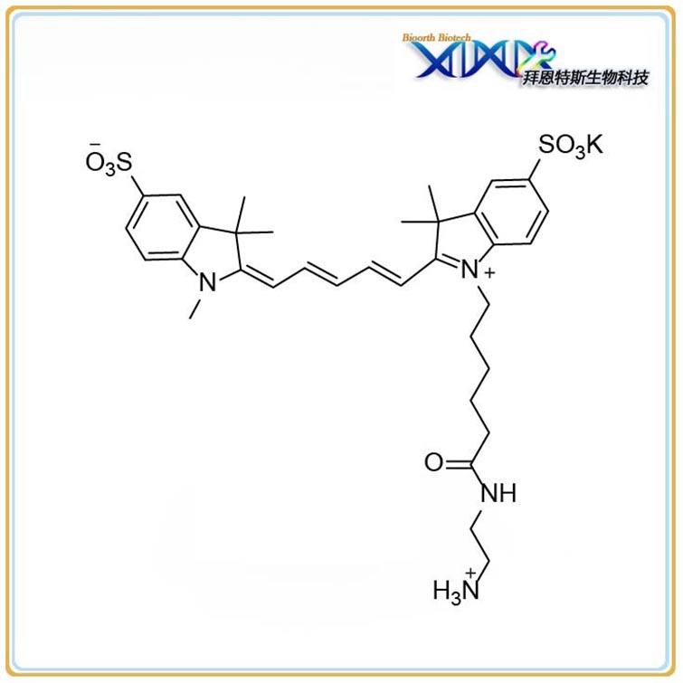 Sulfo-Cy5 C2 Amine Me | Cy5 NH2 | Cy5 Amine