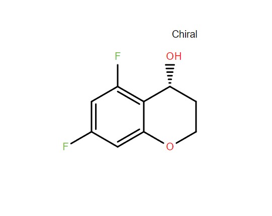 特戈拉赞中间体；R-5,7-二氟苯并二氢吡喃-4-醇