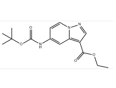 5-[(叔丁氧羰基)氨基]吡唑并[1,5-A]吡啶-3-羧酸乙酯