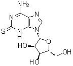 CAS 登录号：43157-50-2, 2-硫代腺苷