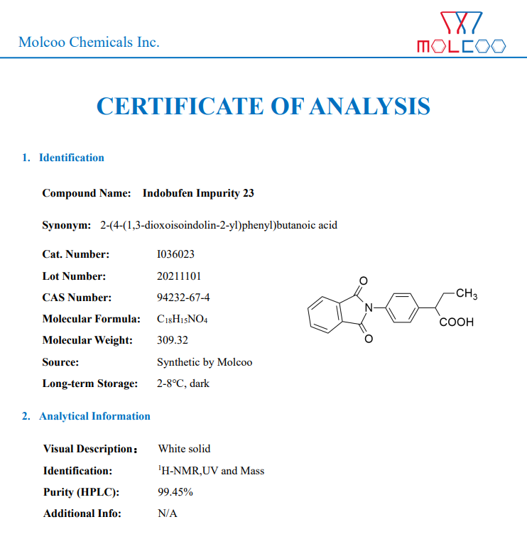 吲哚布芬杂质 23