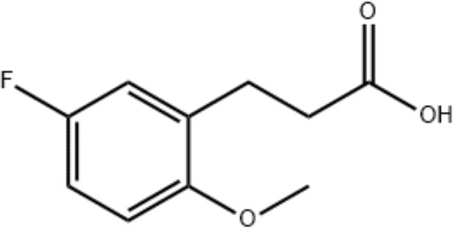 3-（5-氟-2-甲氧基苯）丙酸