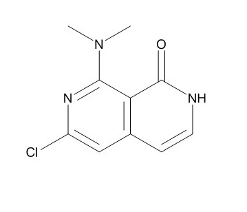 6-氯-8-二甲氨基-2,7-萘啶-1(2H)-酮