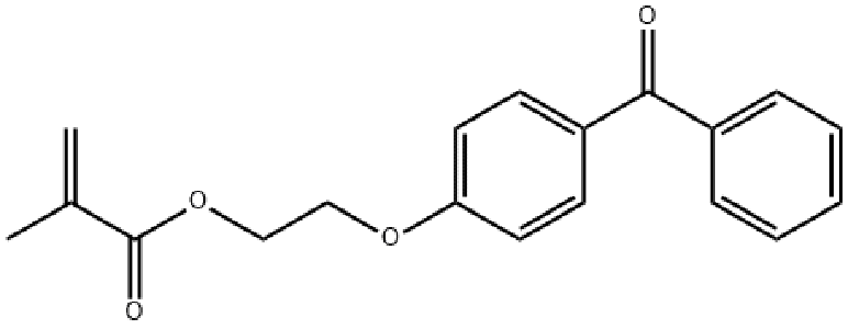 4-羟乙烯基氧基二苯甲酮甲基丙烯酸酯