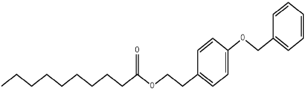 4-苄氧基苯基乙基葵酸酯