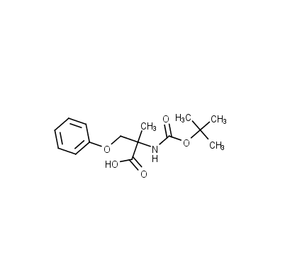 2-{[(tert-butoxy)carbonyl]amino}-2-methyl-3-phenoxypropanoic acid