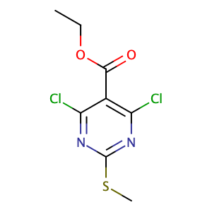 4,6-二氯-2-(甲基硫代)-5-嘧啶羧酸乙酯