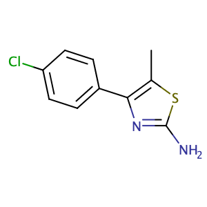 4-(4-氯苯基)-5-甲基-噻唑-2-胺