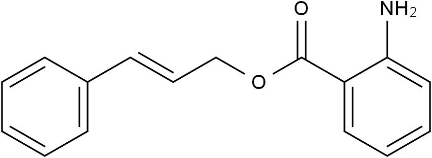 邻氨基苯甲酸肉桂酯