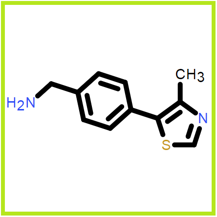 4-(4-甲基噻唑-5-基)苄胺