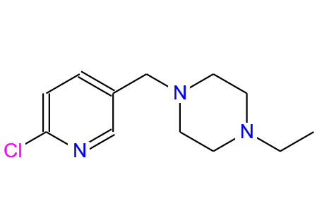 1-[(6-氯吡啶-3-基)甲基)-4-乙基哌嗪