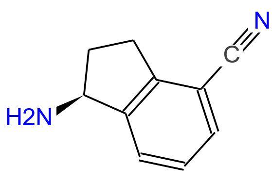 (S)-1-氨基-2,3-二氢-1H-茚-4-甲腈-盐酸盐