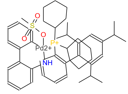 甲烷磺酸(2-二环己基膦基-2',4',6'-三异丙基-1,1'-联苯基)(2'-氨基-1,1'-联苯-2-基)钯(II) XPhos Pd G3