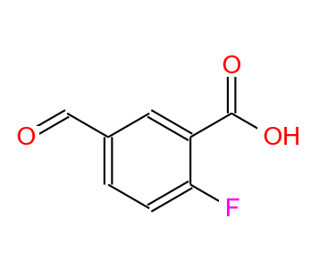 2-氟-5-醛基苯甲酸