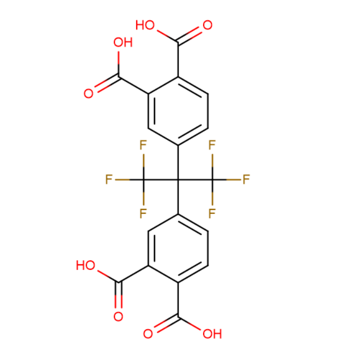 4,4’-(2,2,2-三氟-1-三氟甲基)亚乙基双(1,2-苯二甲酸)