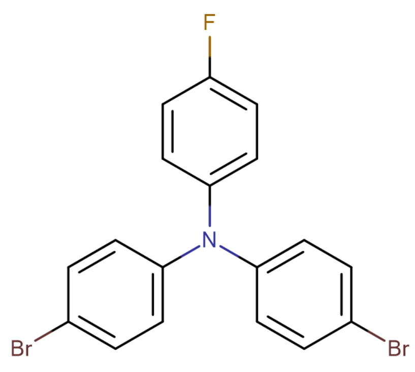 N,N-双(4-溴苯基)-4-氟苯胺