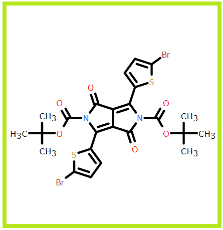 3,6-二(5-溴噻吩-2-基)-1,4-二氧代吡咯并[3,4-c]吡咯-2,5(1H,4H)-二羧酸二叔丁酯