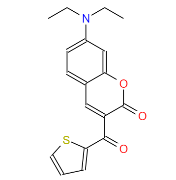 7-二乙基氨基-3-噻吩甲酰基香豆素