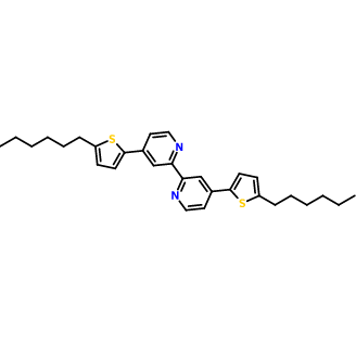 2，2’-联吡啶-4，4’-（5-己基-2-噻吩）