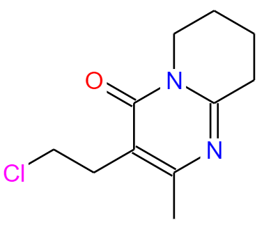 3-(2-Chloroethyl)-2-methyl-6,7,8,9-tetrahydro-4H-pyrido[1,2-a]-pyrimidin-4-one