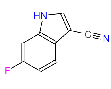 6-氟-1H-吲哚-3-甲腈