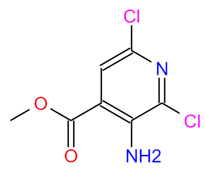 3-氨基-2,6-二氯异烟酸甲酯